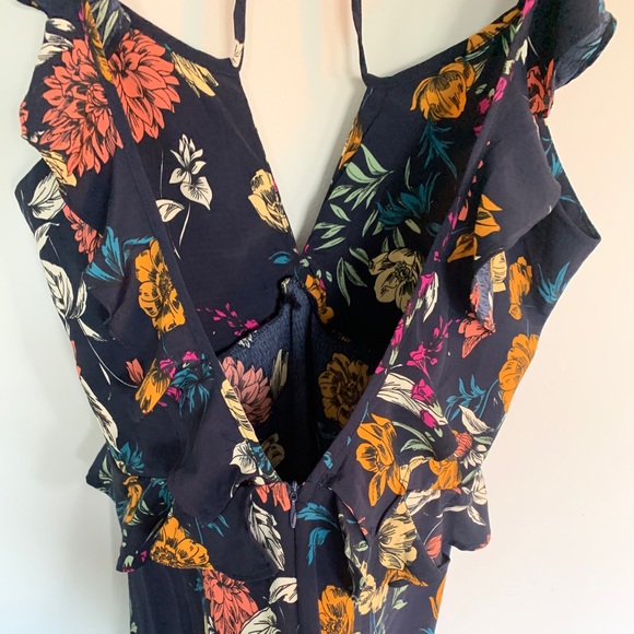 Summer floral dress with ruffle straps new! - Picture 3 of 10